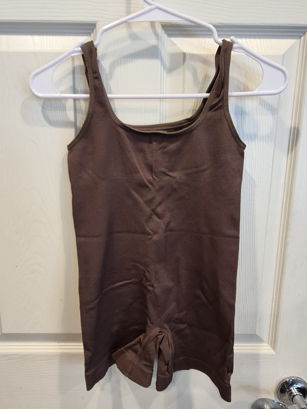 5/25 Brown Workout Romper - Picture 2 of 3